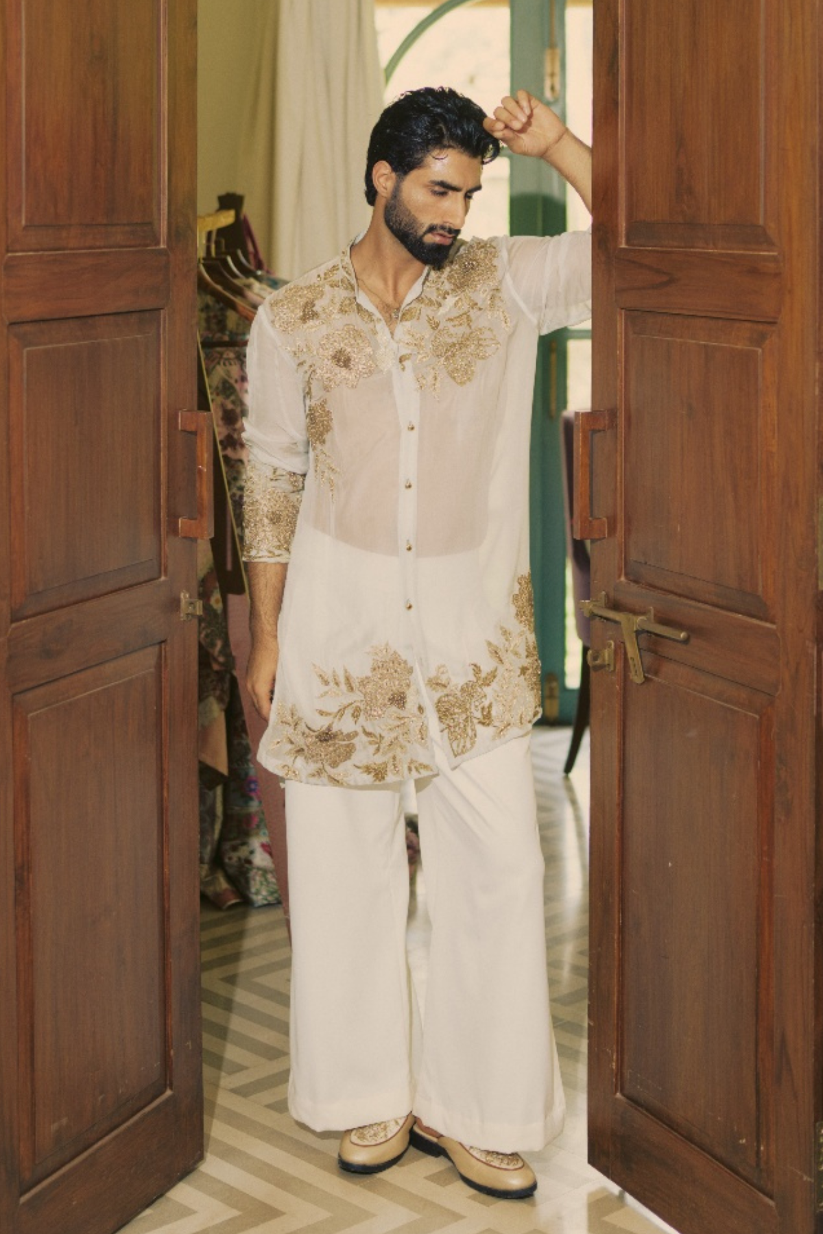 SKY BLUE KURTA