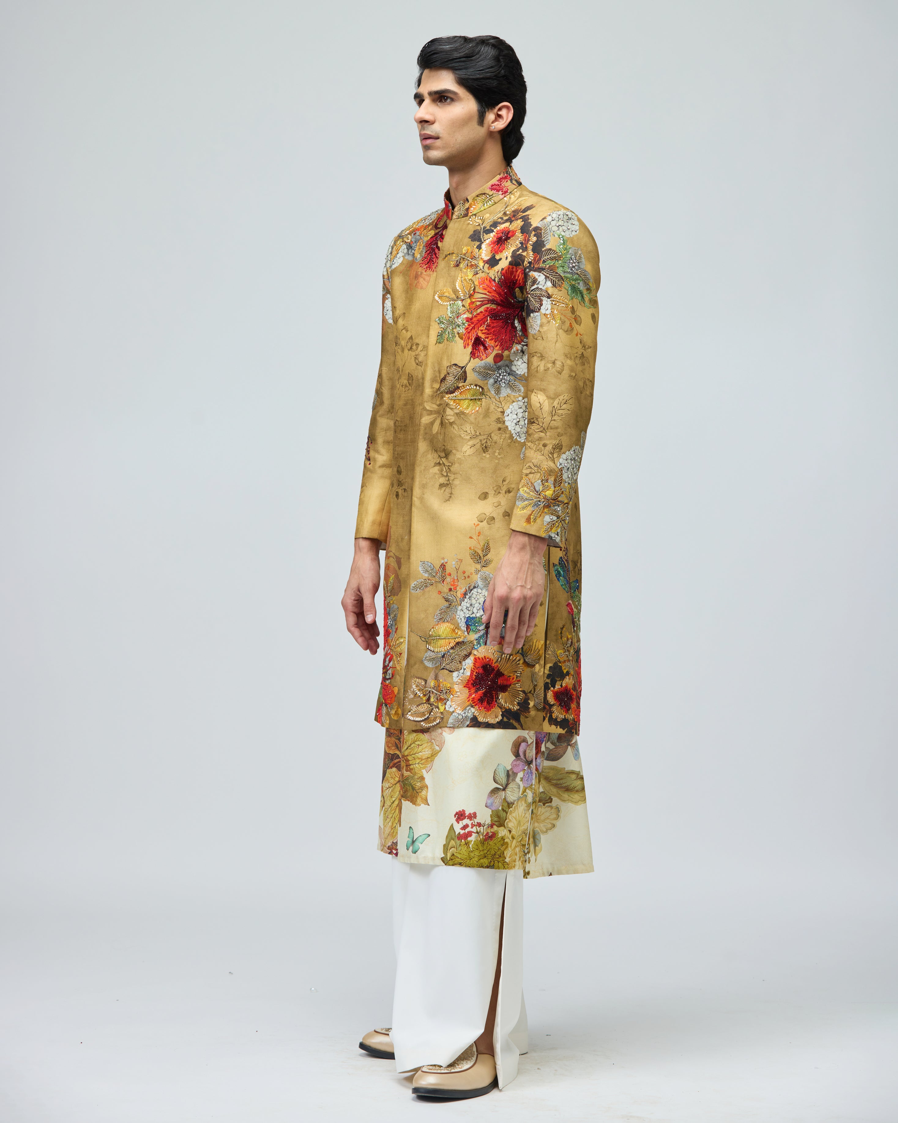 MULTI COLOR SHERWANI