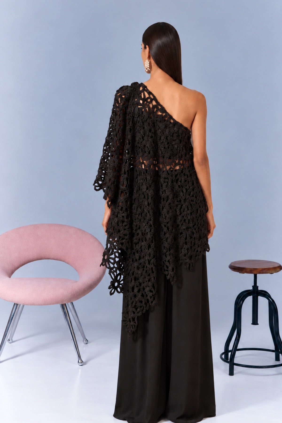 Black Kaftan Set