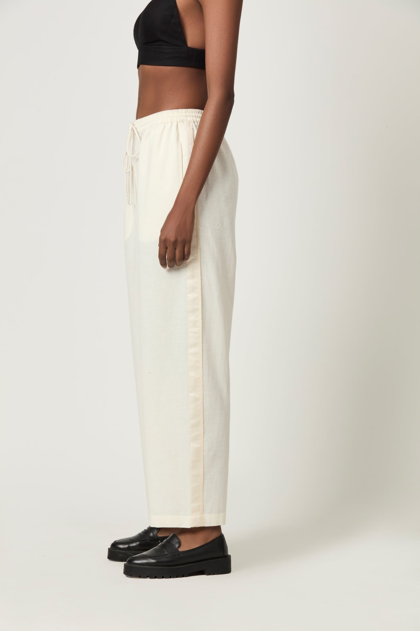 LUNA SOLID TROUSERS