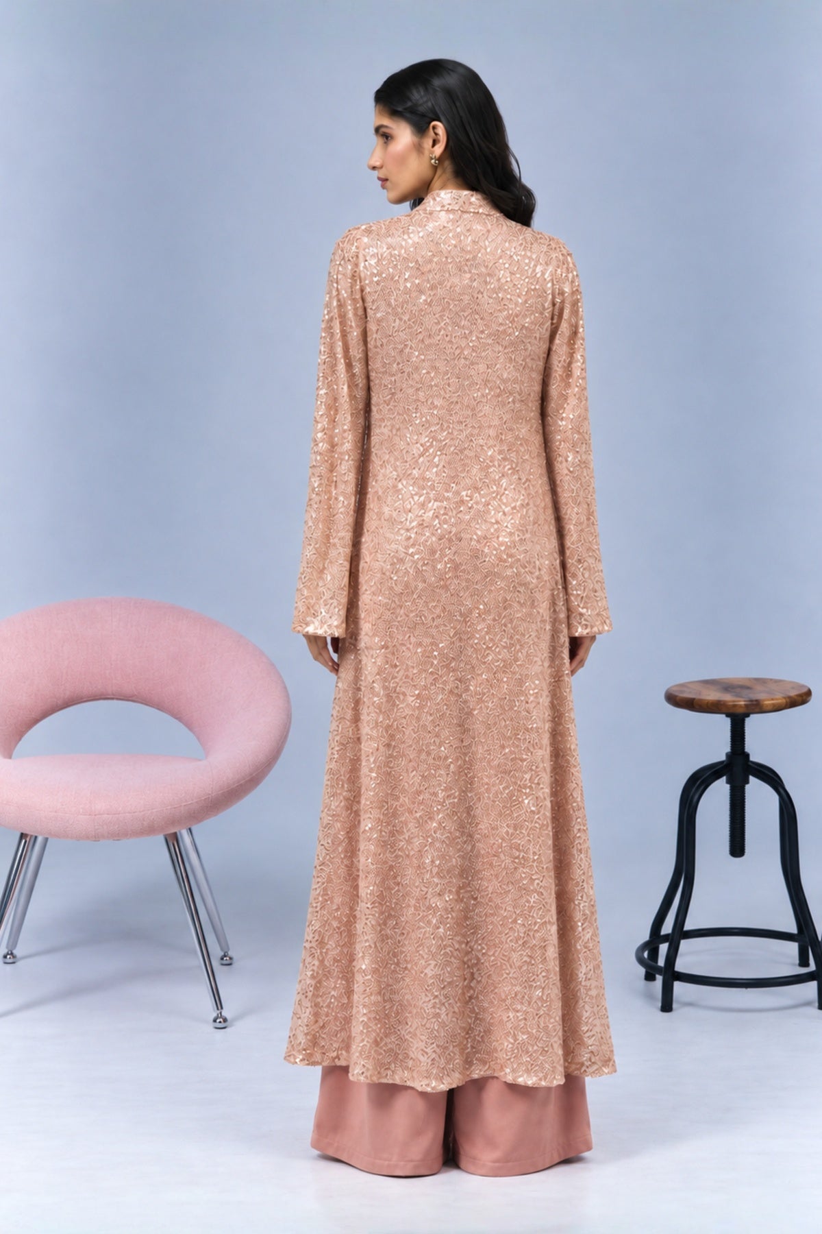 Peach Cape Set