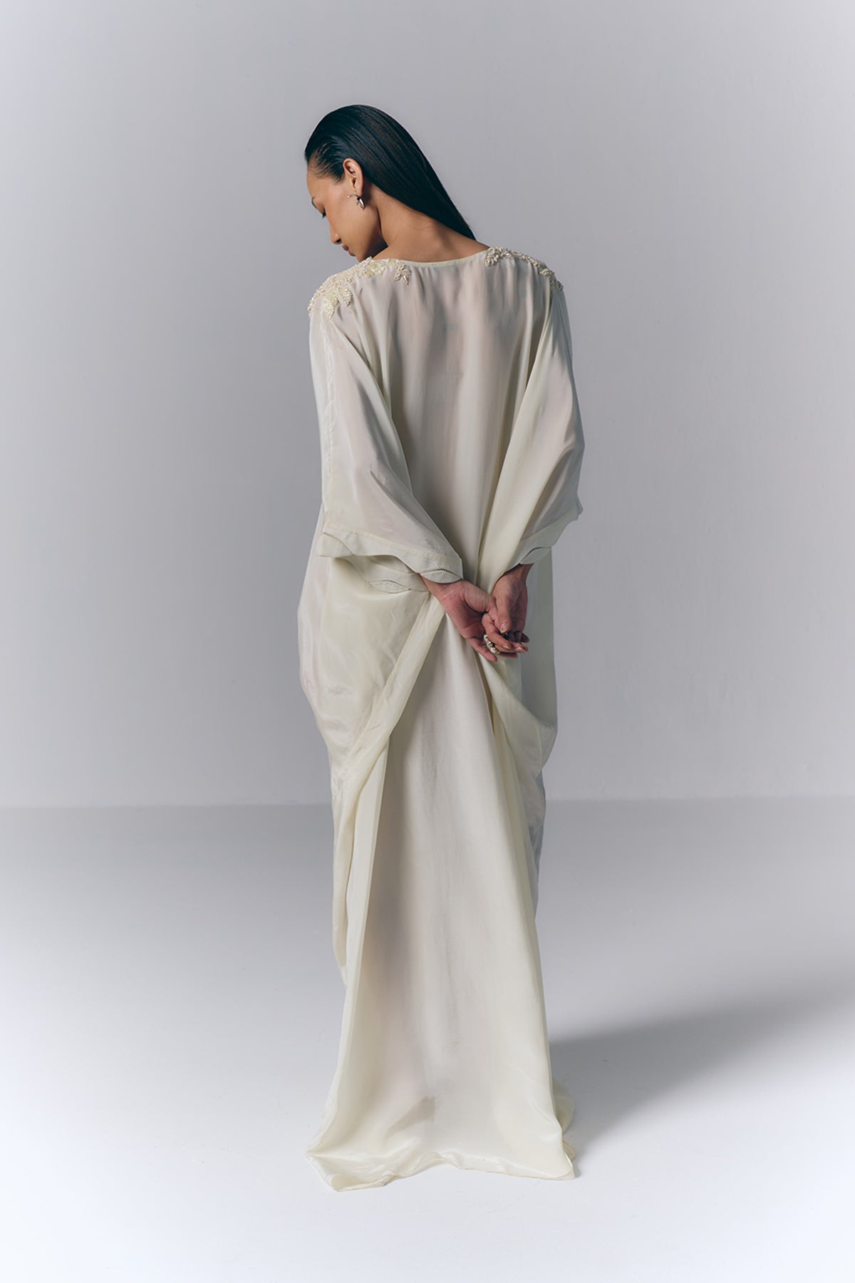 Ivory Whisper Kaftan