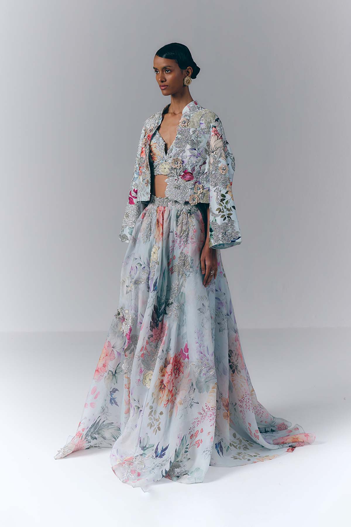 Celestial Bloom Jacket Set