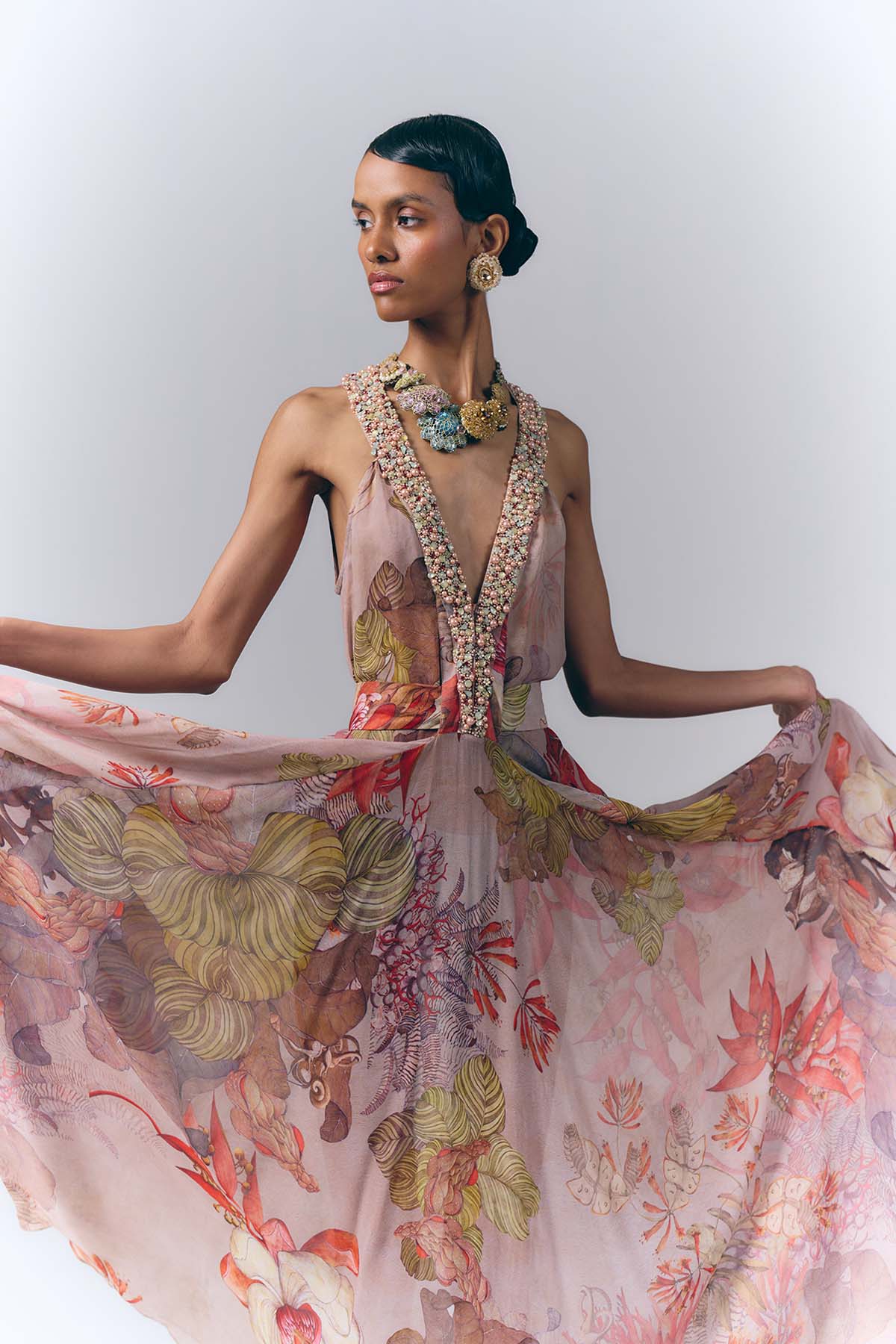 Floral Mirage Dress