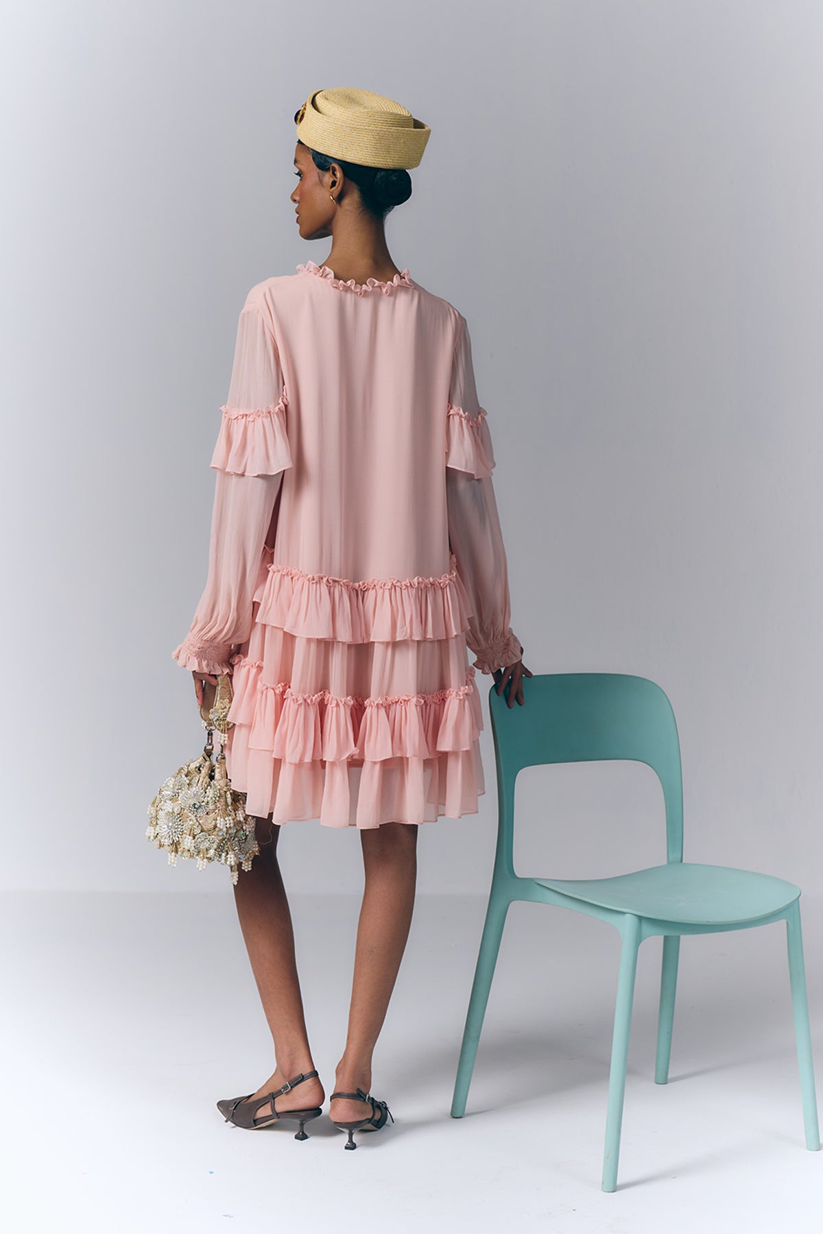 Tiered Short Dress