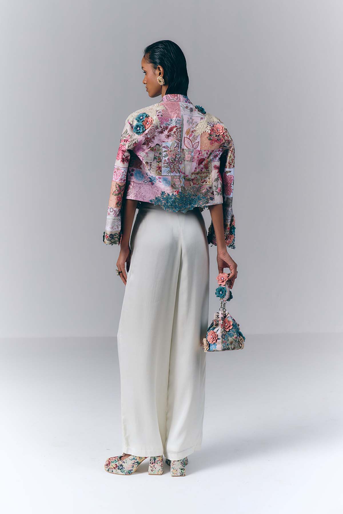 Printed Floral Co-ord Jacket Set