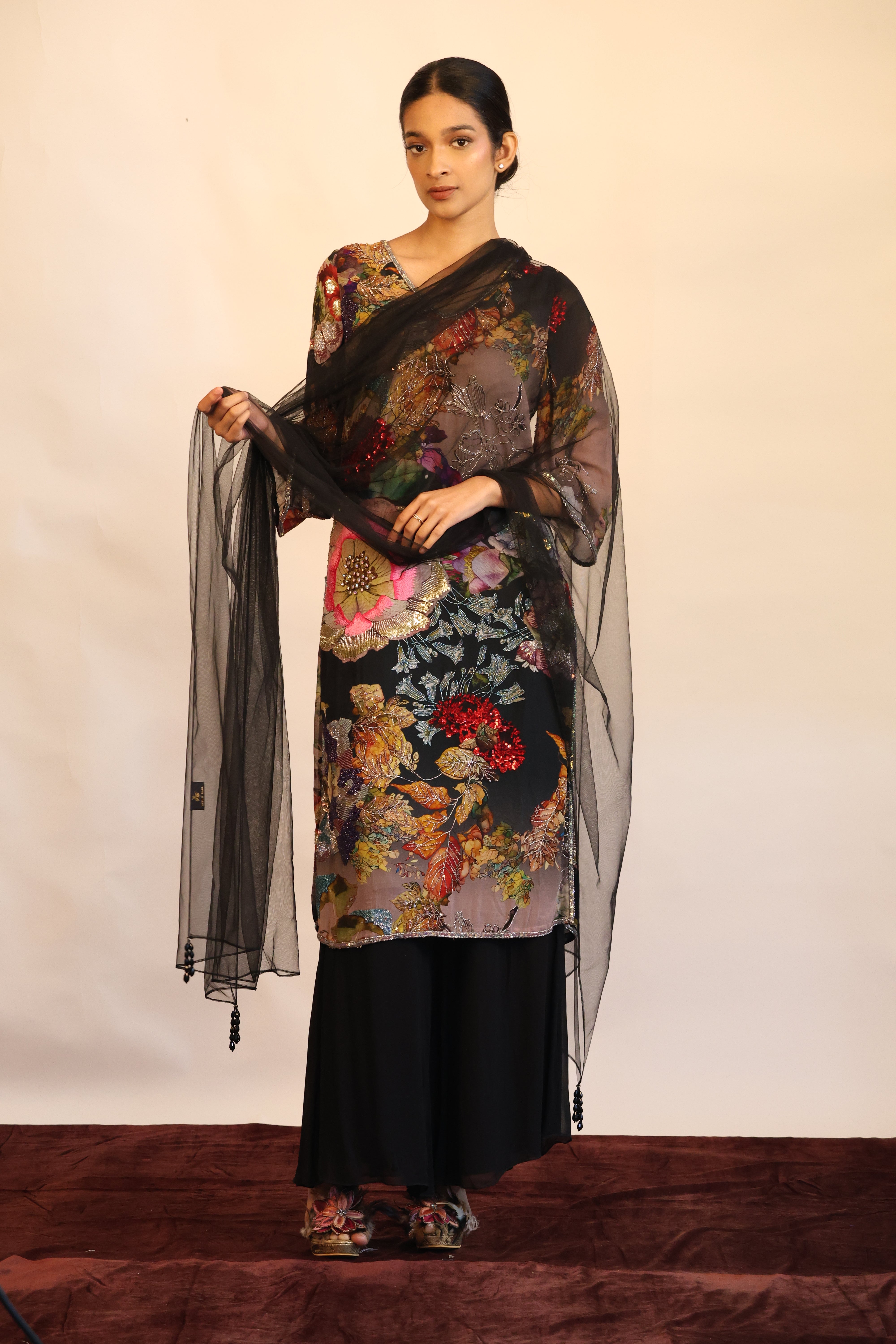 Printed Kurta Set