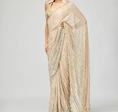 GGT EMBELLISHED SAREE SET