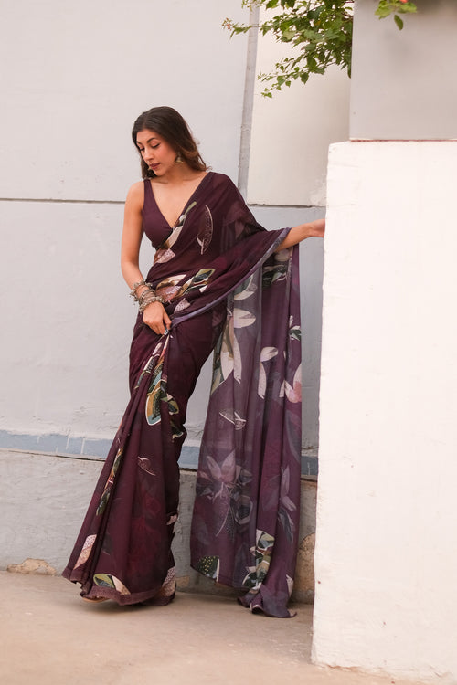UPALINA GUPTA-SAREE SET