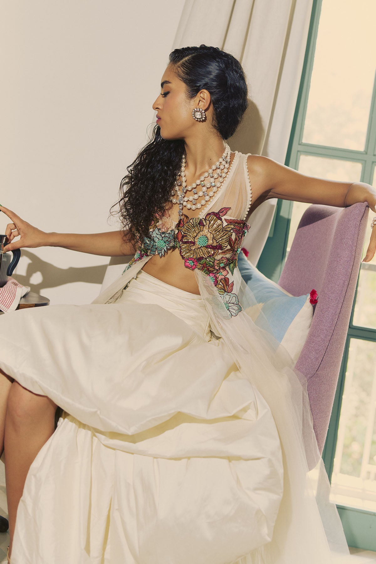 Resham Emb Top Pant