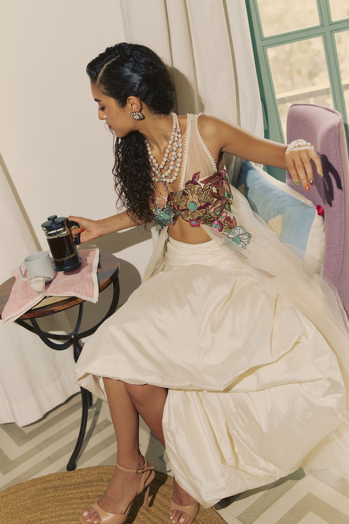 Resham Emb Top Pant