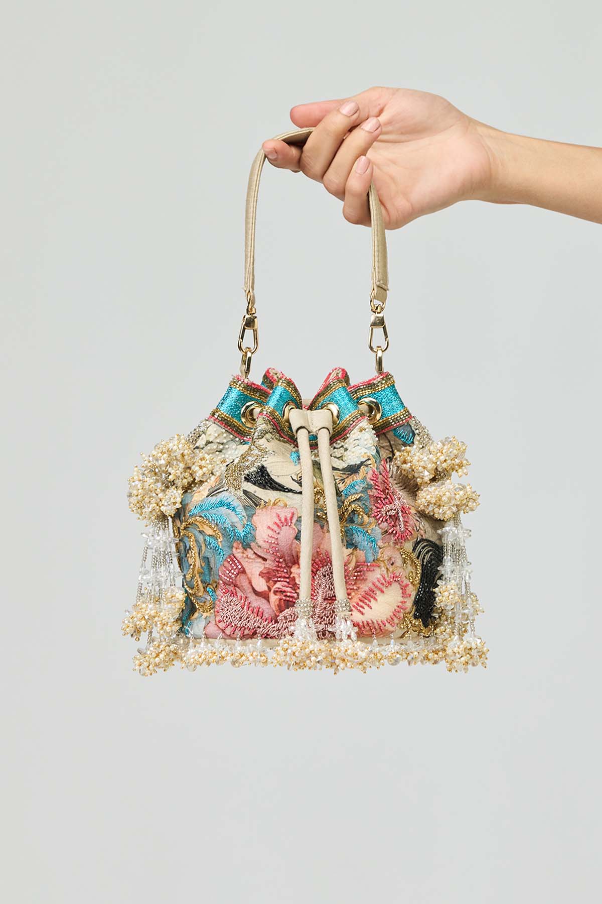 Pastel Garden Potli