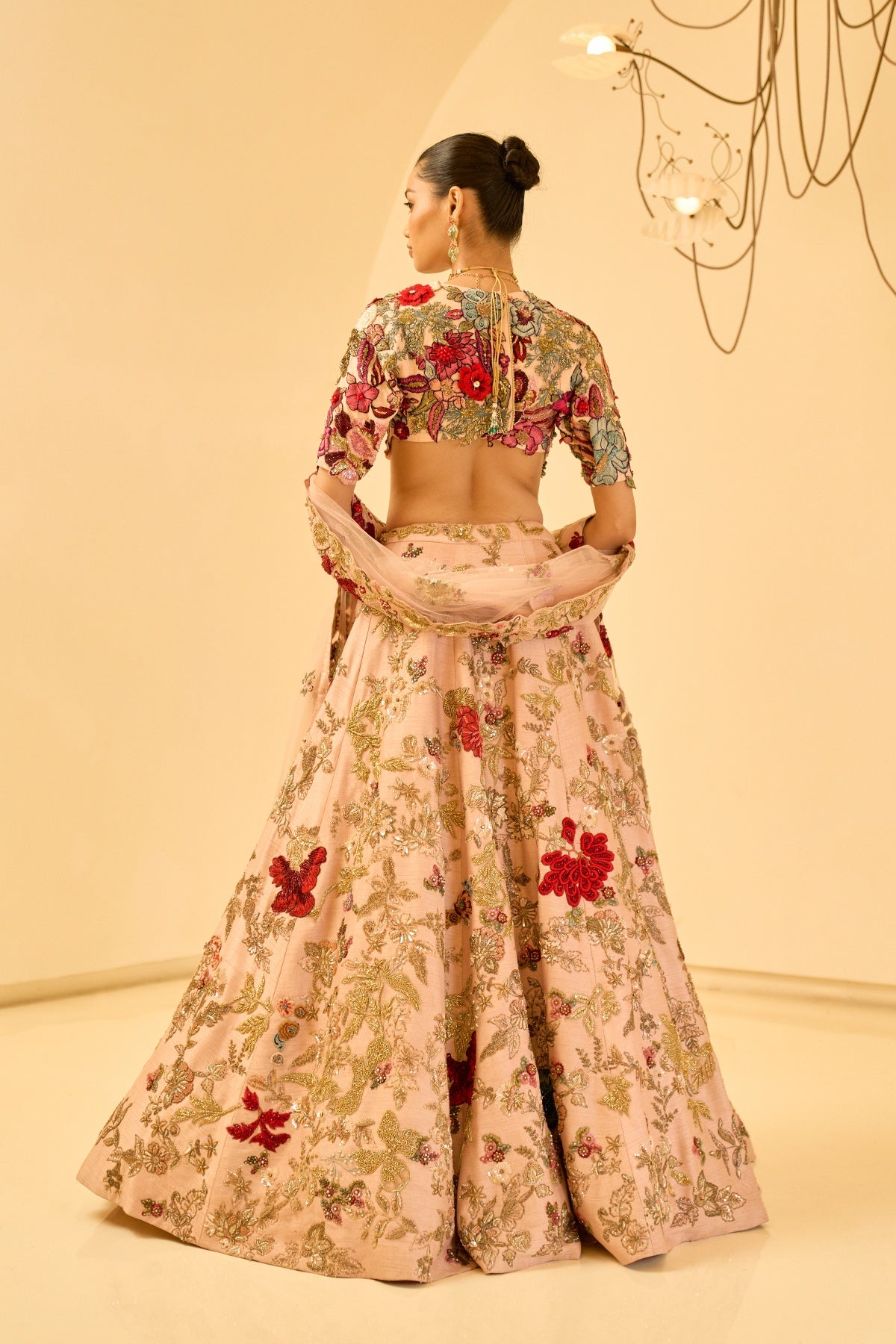 ASTERIA FLORAL LEHENGA SET