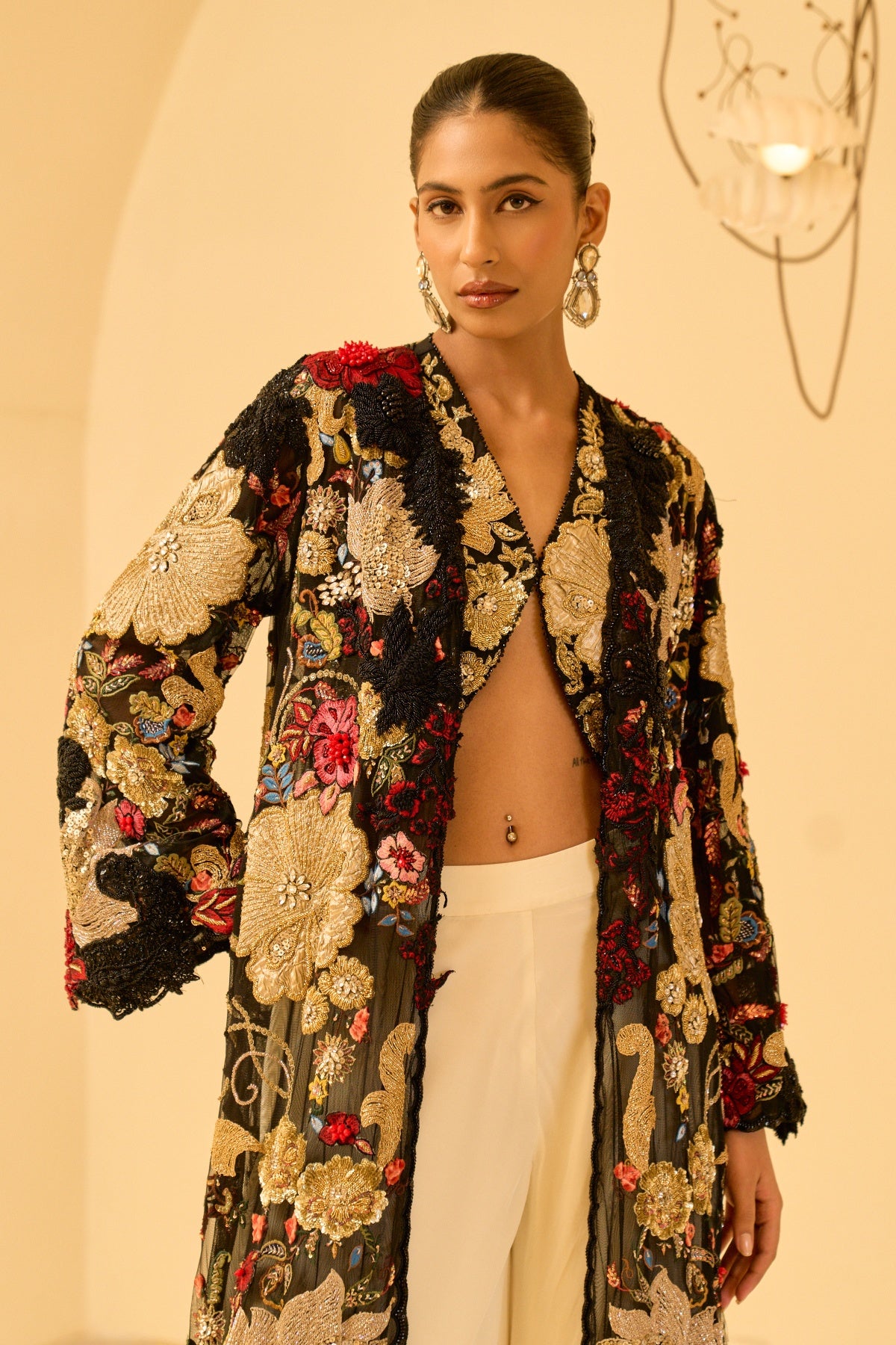 BOTANICAL NOIR CAPE SET