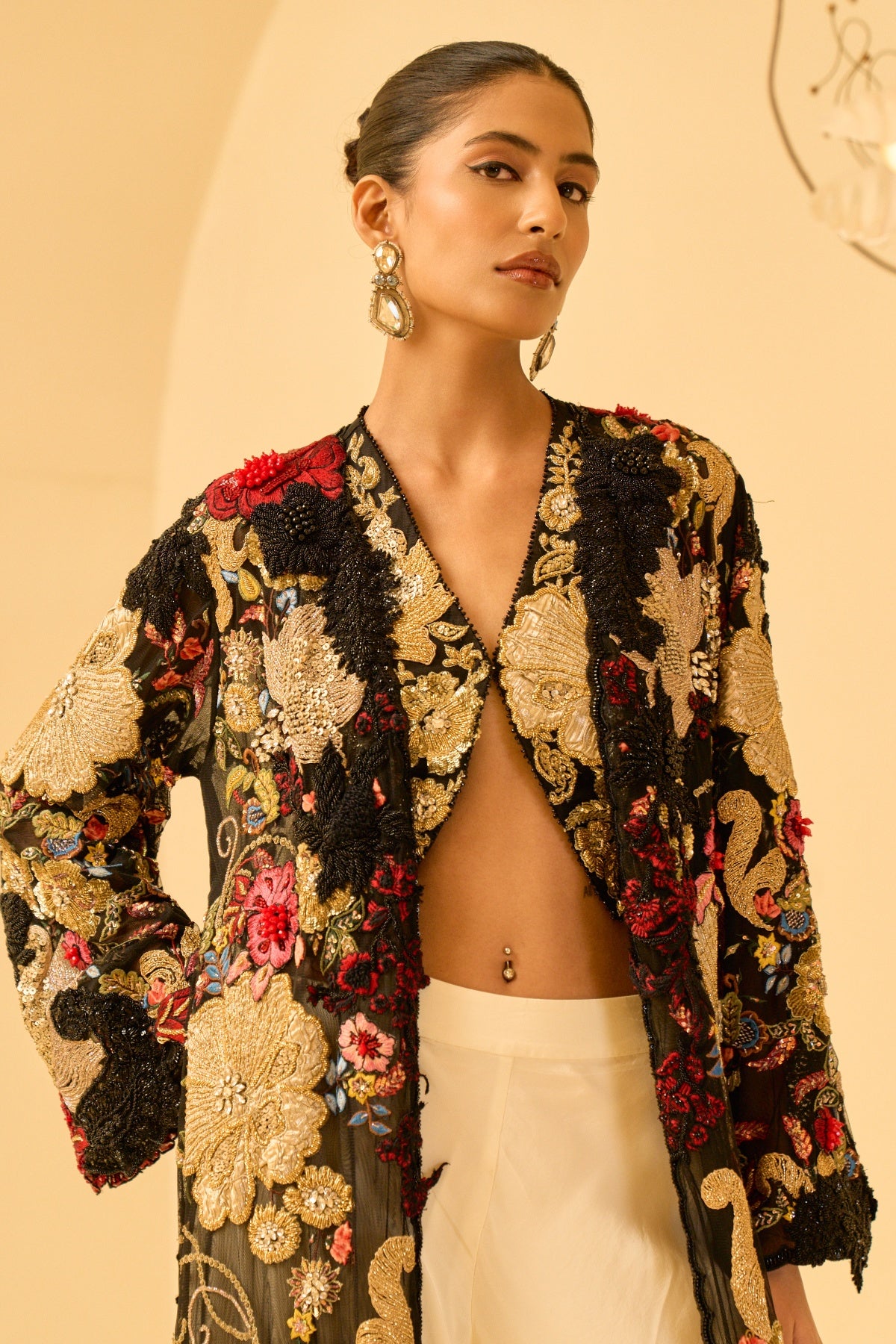 BOTANICAL NOIR CAPE SET