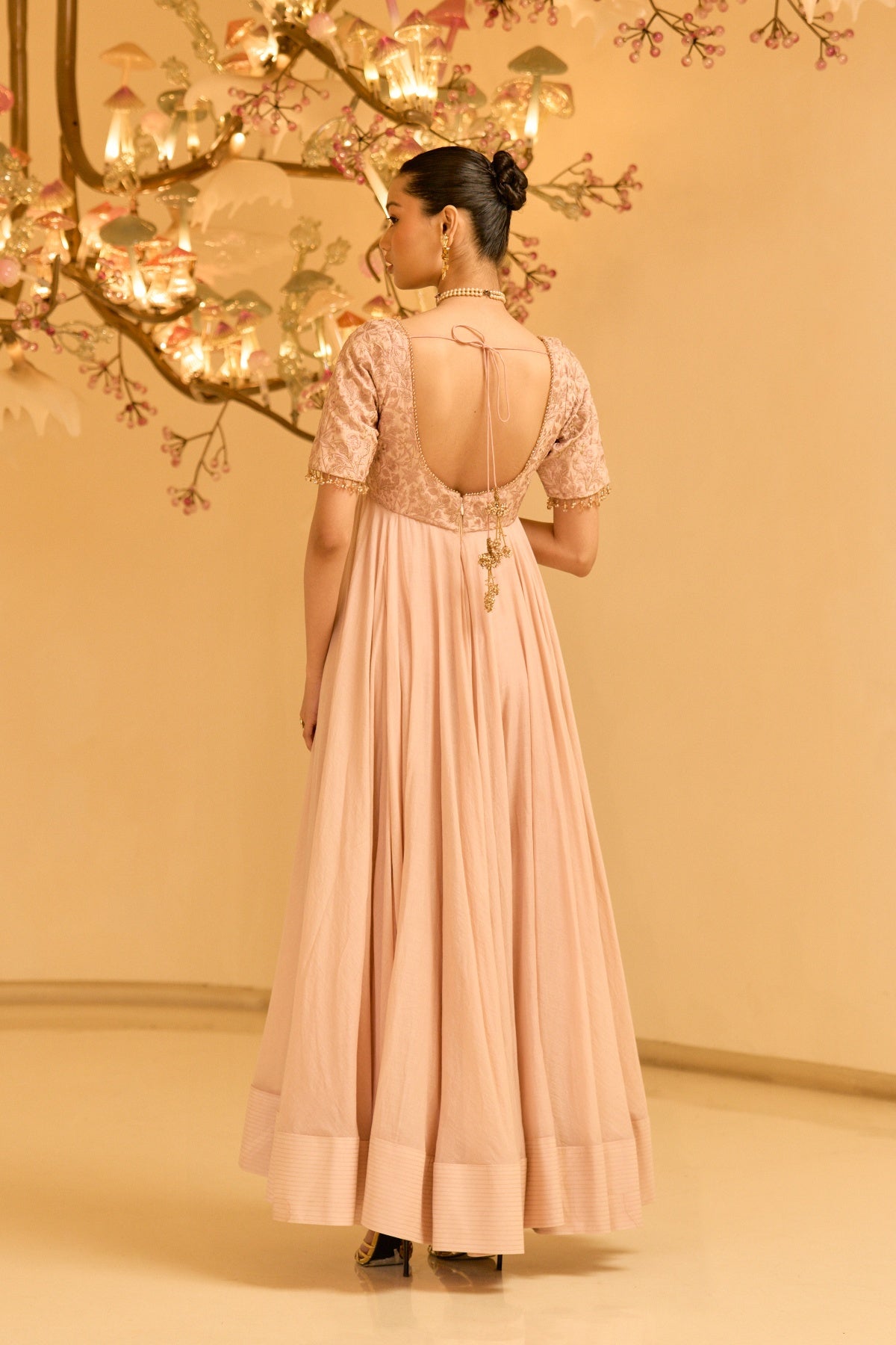 ETHEREAL BLOOM ANARKALI SET