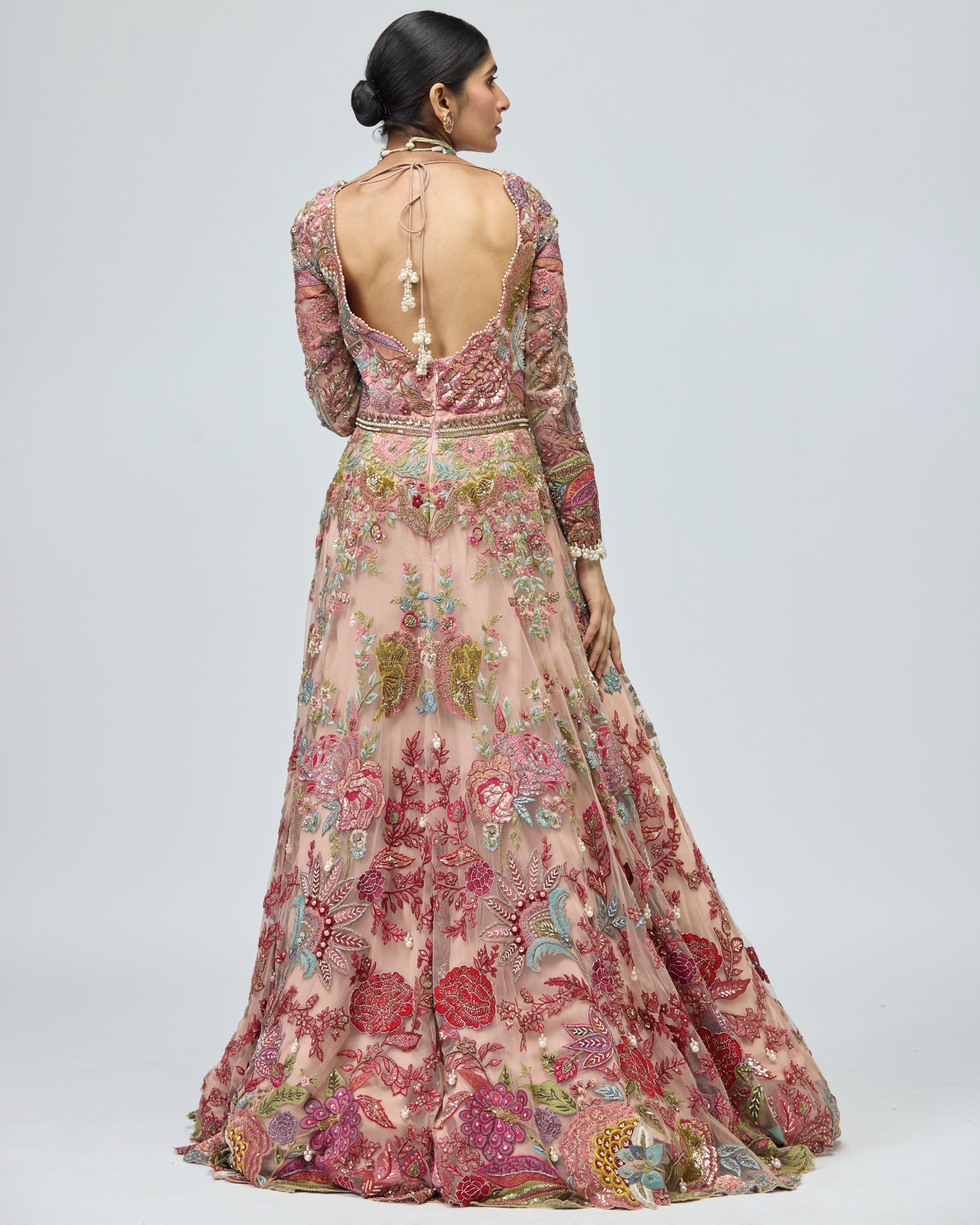 MONO NET GOWN