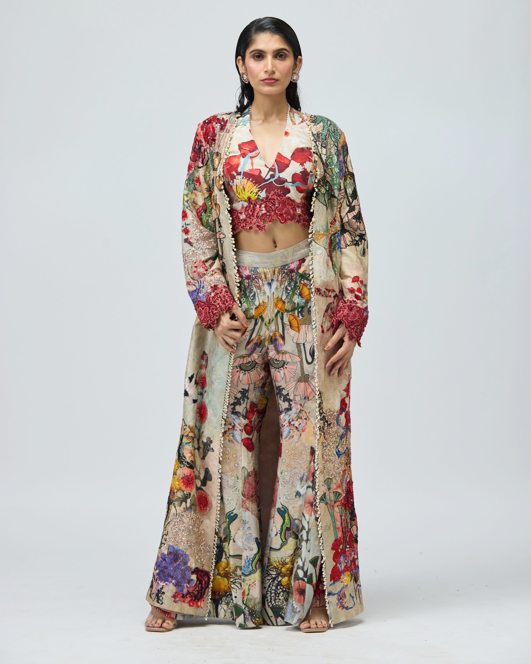 MULTI COLOR CAPE SET