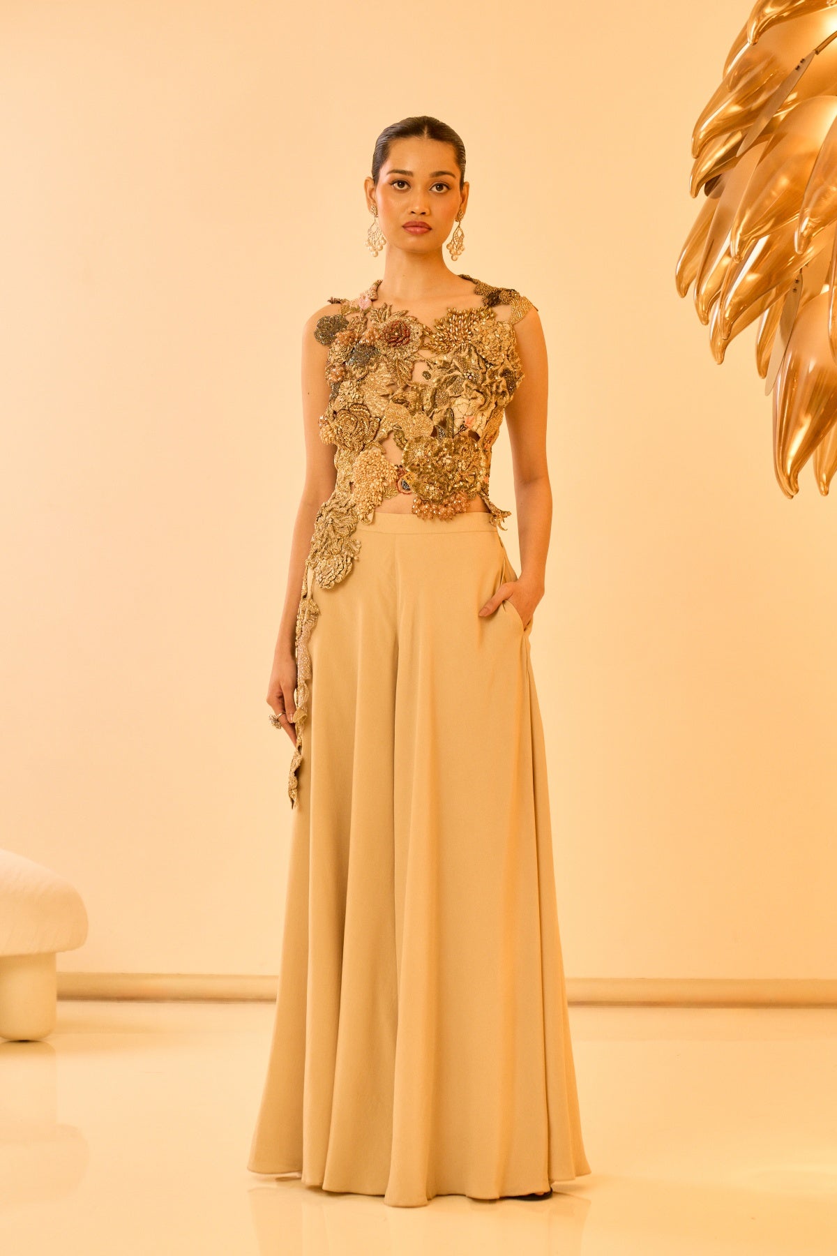 OPALINE EMBELLISHED CO-ORD SET
