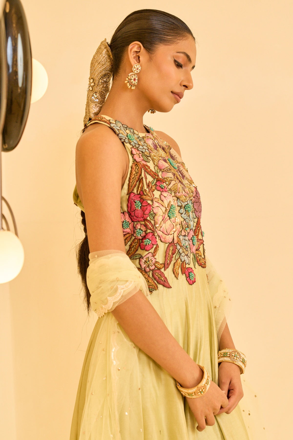 SAGE GREEN KURTA SET