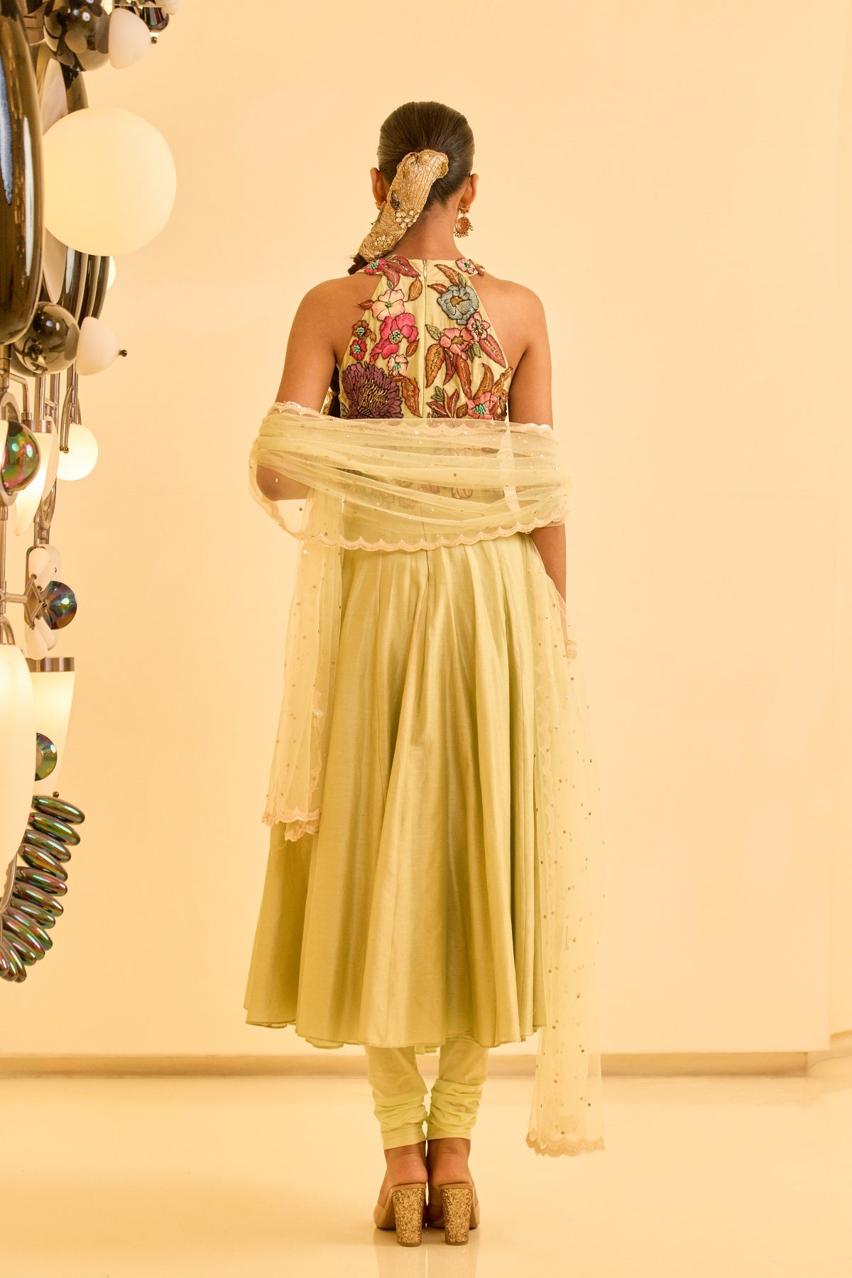 SAGE GREEN KURTA SET