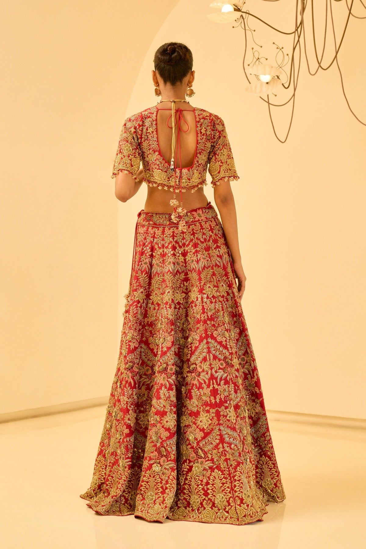 ZARDOZI BRIDAL LEHENGA SET
